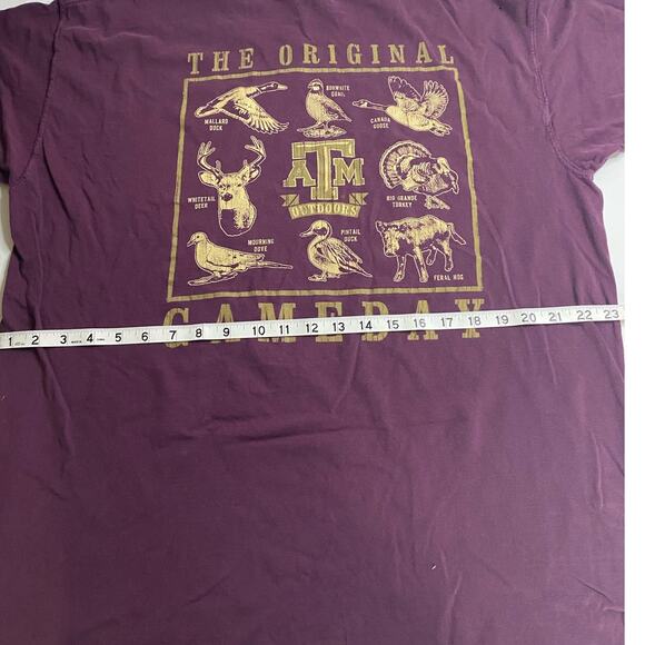 ATM The Original Game Day T-Shirt Purple Size XL - Picture 5 of 6